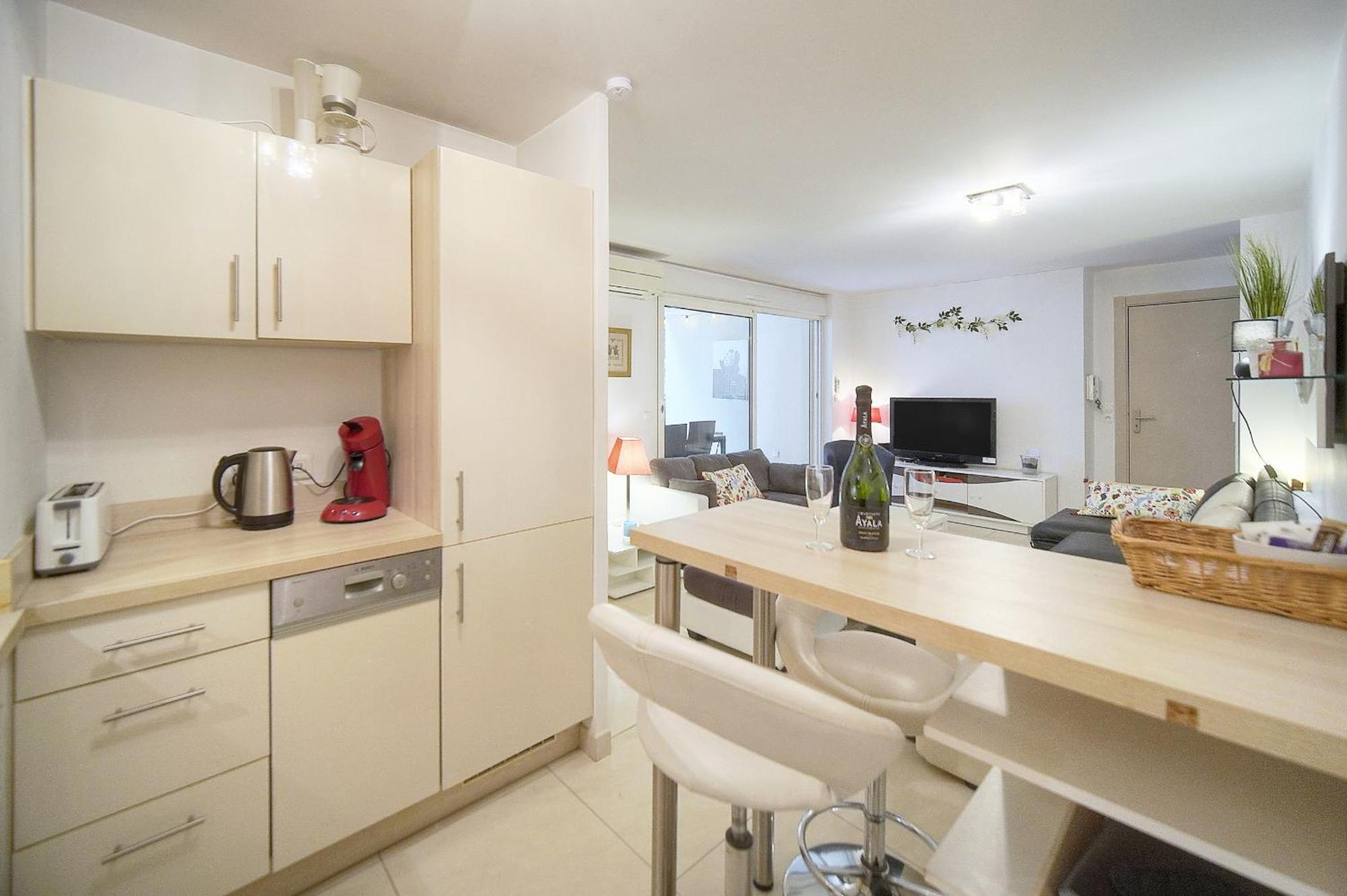 Apartment 2 Pieces Moderne Avec Terrasse A1b263 Cannes